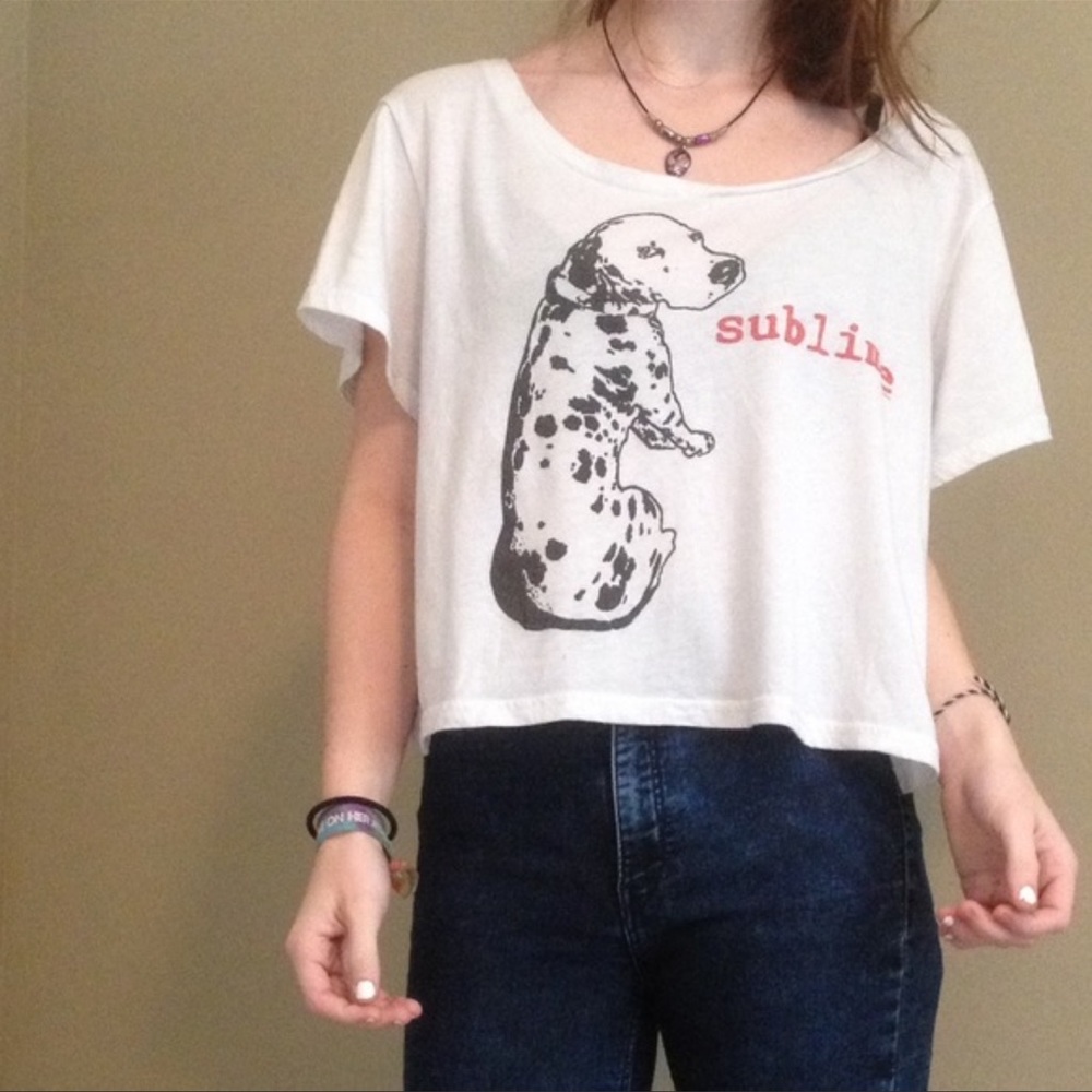 Brandy Melville Sublime Crop Top